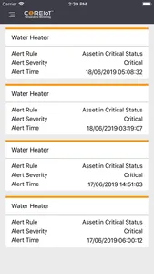 COREIoT Temperature Monitoring screenshot 3