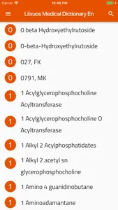 Liixuos Medical Dictionary En screenshot 0