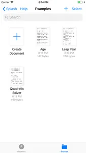Splash - Programming Language screenshot 0