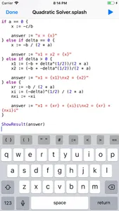 Splash - Programming Language screenshot 1