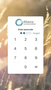 Alliance Community Bank App screenshot 0