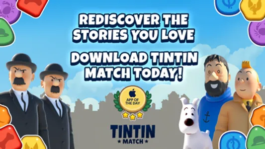 Tintin Match: The Puzzle Game screenshot 3