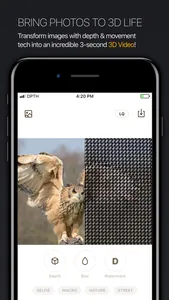 DPTH PRO: AI 3d-photo editor screenshot 1