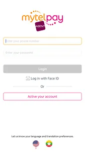 MytelPay Agent screenshot 0