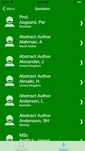 App 4 Conferences screenshot 6