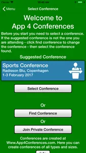 App 4 Conferences screenshot 9