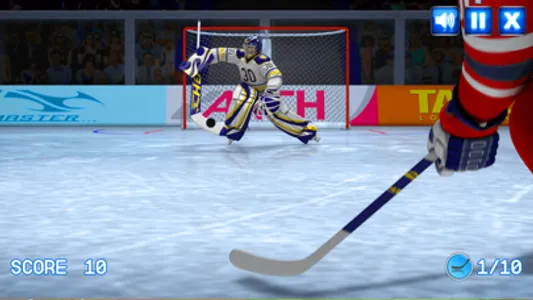 Ice Hockey shoot screenshot 0