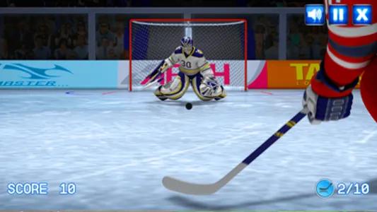 Ice Hockey shoot screenshot 1