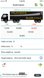 Trucker's Slide Calc screenshot 1