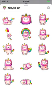 Cat Emoji Stickers for Message screenshot 0