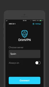 DrimVPN screenshot 1