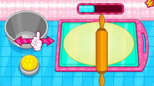 Cooking owl cookies game screenshot 2