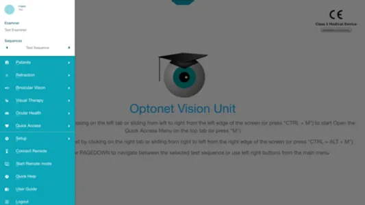 Optonet Vision Unit screenshot 0