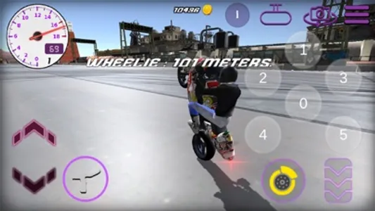 Wheelie King 3  police getaway screenshot 1