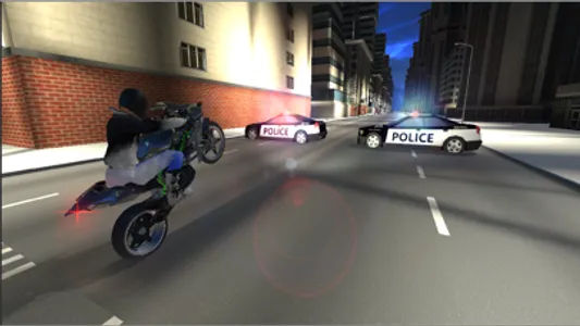 Wheelie King 3  police getaway screenshot 2