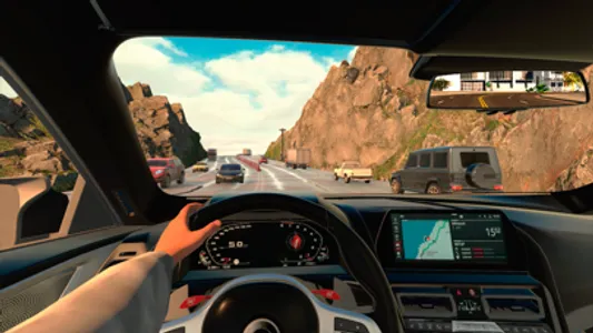 Car Driving 2023 Traffic Racer screenshot 2