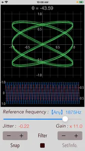 Sound Lissajous Meter screenshot 6