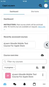 CapU eLearn screenshot 1