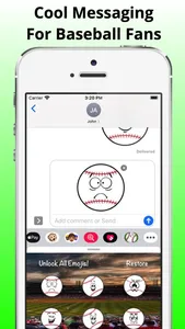 Home Run Baseball Emojis screenshot 2