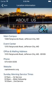 Capital West Christian Church screenshot 1