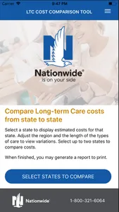 Nationwide LTC Cost Calculator screenshot 0