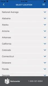 Nationwide LTC Cost Calculator screenshot 1