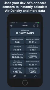 AirLab: Air Density & Altitude screenshot 0