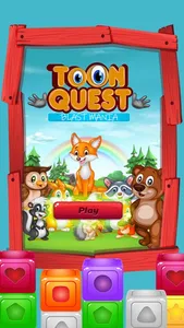 Match 3 Puzzle（Toon Quest） screenshot 0