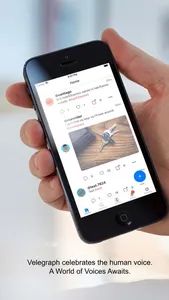 Velegraph: A Free Speech App screenshot 8