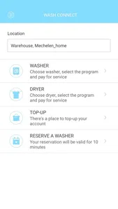 Wash Connect screenshot 0
