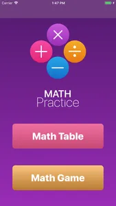 Math Practice screenshot 0