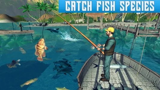 Boat Fish Hunting : Fish Clash screenshot 0