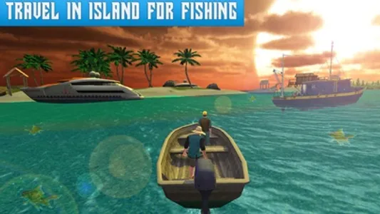 Boat Fish Hunting : Fish Clash screenshot 1