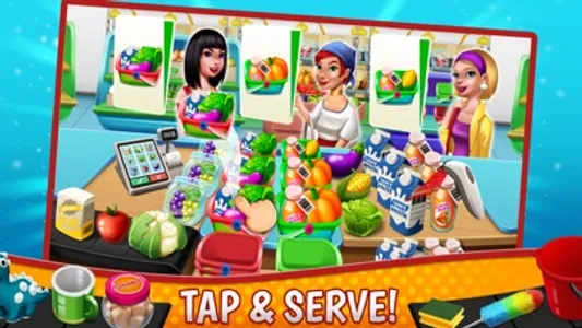 Supermarket Fever - Girls Game screenshot 2