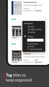 LexisNexis® Digital Library screenshot 1