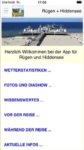 Rügen + Hiddensee Urlaubs App screenshot 0