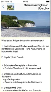 Rügen + Hiddensee Urlaubs App screenshot 7