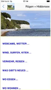 Rügen + Hiddensee Urlaubs App screenshot 9