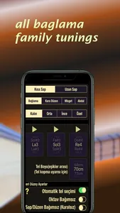 Baglama,Cura,Saz Tuner screenshot 3
