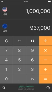 Currency converter calculator! screenshot 1