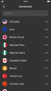 Currency converter calculator! screenshot 2