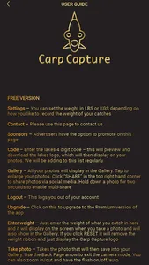 Carp Capture App screenshot 4