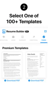 Resume Builder+ Professional screenshot 1