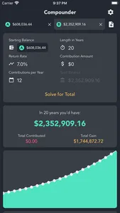 Compound Interest - Compounder screenshot 1