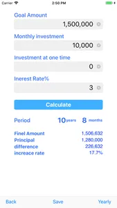 Compound  calculation screenshot 2