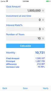 Compound  calculation screenshot 3