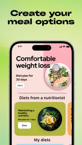 Diet: Weight loss Healthy food screenshot 8