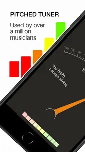 Pitched Tuner - Tuning App screenshot 0