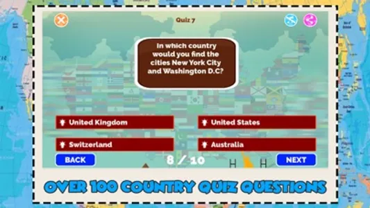 World Countries Geography Quiz screenshot 3