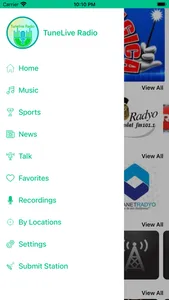 TuneLive Radio screenshot 2